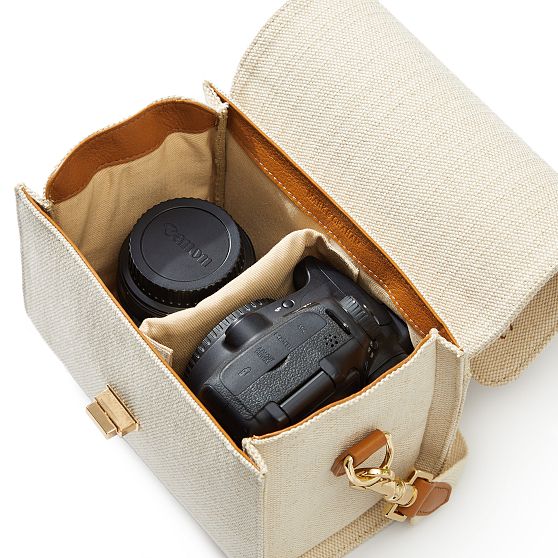 Italian Canvas Camera Bag