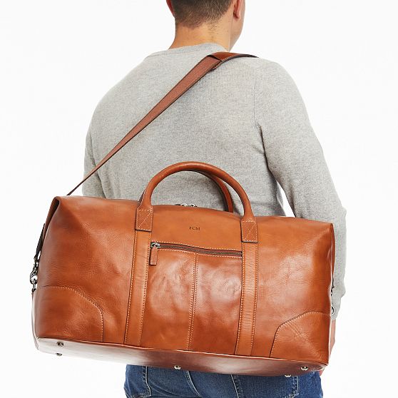 Graham Leather Overnighter