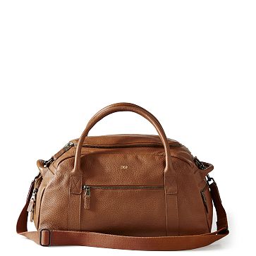 Harvey Leather Overnighter, Camel