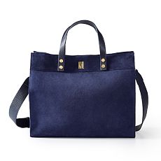 バッグ Workers Leather Handle Tote Bag Navy Workers ワーカーズ Leather Handle Tote Bag レザーハンドル
