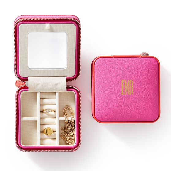 Small Travel Jewelry Case