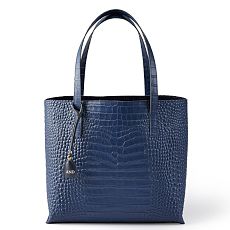 バッグ Workers Leather Handle Tote Bag Navy 1c2f9e42-2216-4b36-af9c-