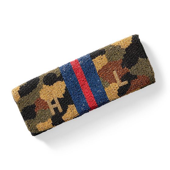 Beaded Foldover Clutch