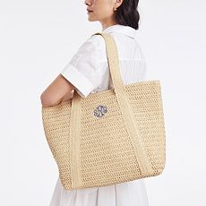 Sausalito Straw Tote