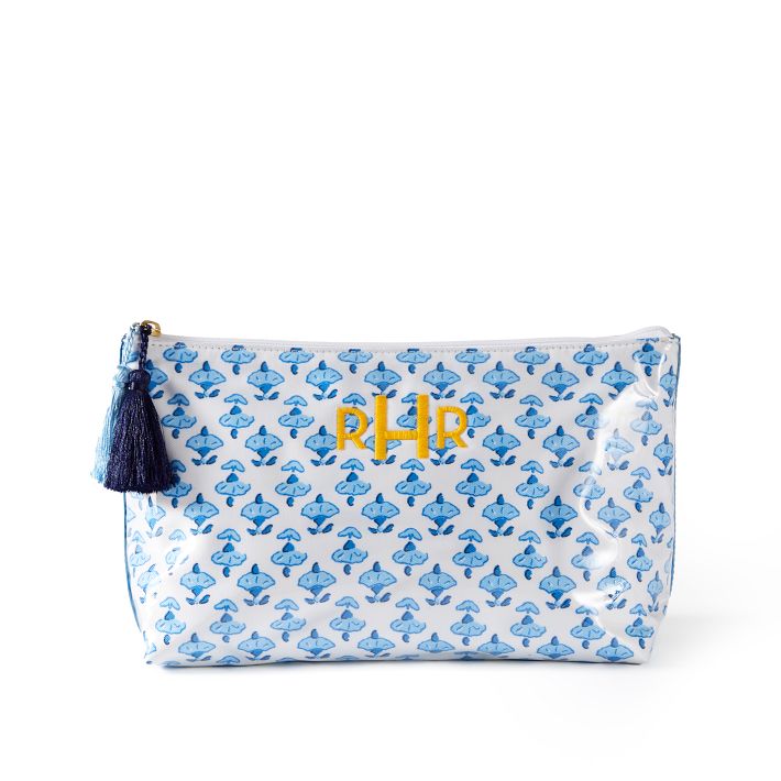 Clear Coated Travel Pouch