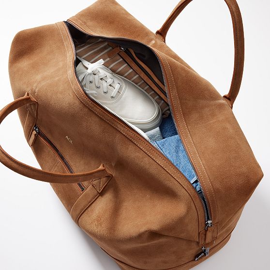 Mark & Graham Canvas and Leather Weekender Bag - Thumbnail 4