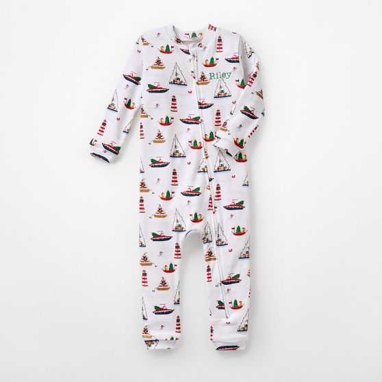 Holiday Baby One-Piece Pajamas