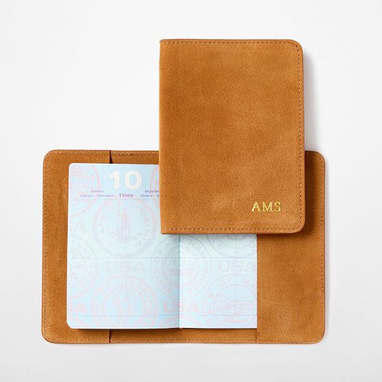 Soho Suede Passport Case