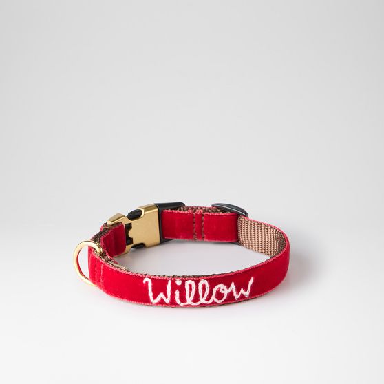 Velvet Hand Embroidered Collar