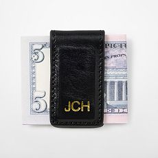 Marco Italian Leather Magnetic Money Clip