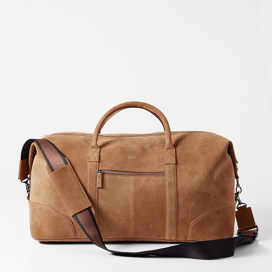 Mark & Graham Canvas and Leather Weekender Bag