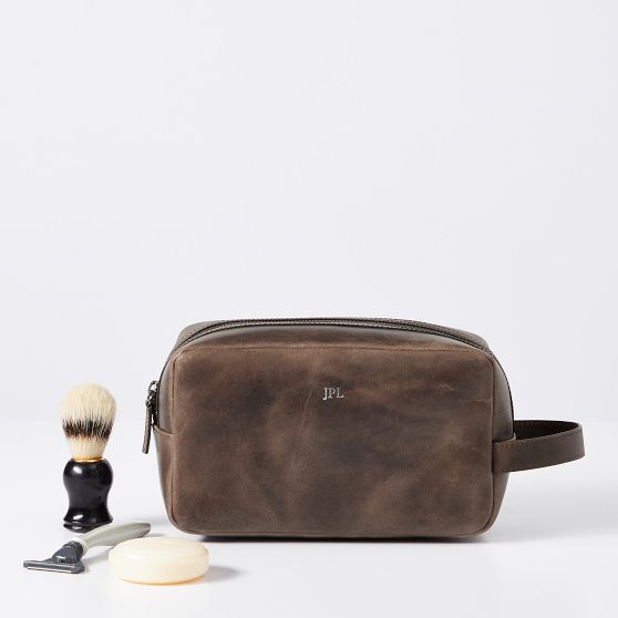 Graham Leather Travel Pouch