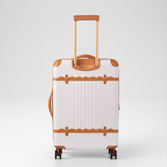 Mark & Graham x Jennifer Lake Scalloped Expandable Checked Luggage