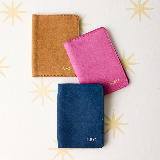Soho Suede Passport Case