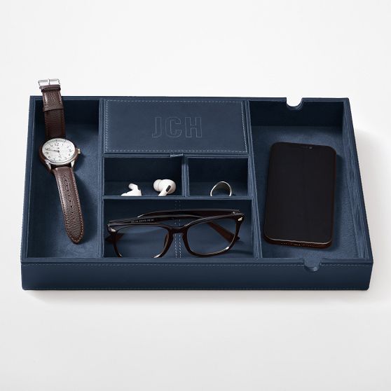 Leather Valet Tray