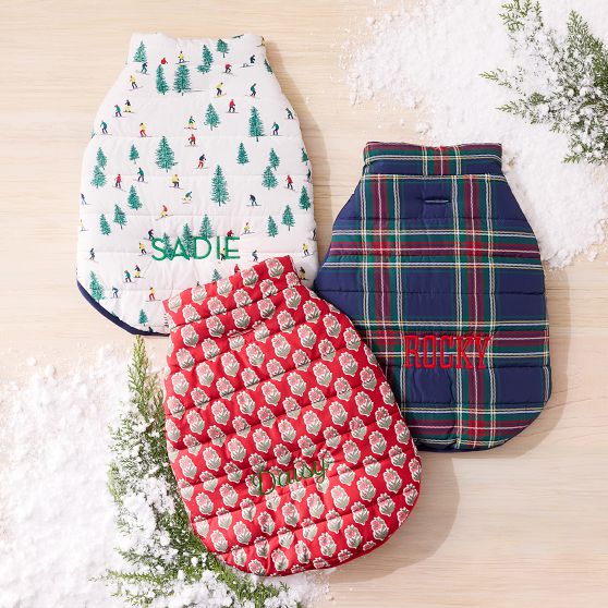 Quilted Puffer Dog Jacket