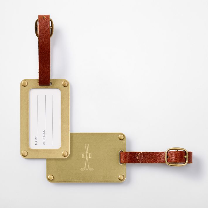 Metal Luggage Tag | Mark and Graham