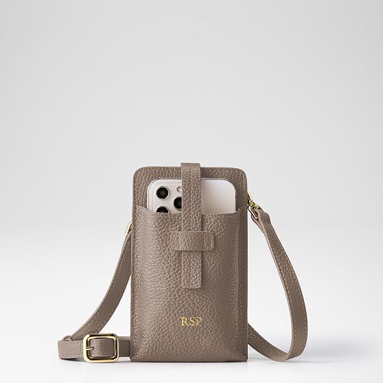 Leather Phone Crossbody