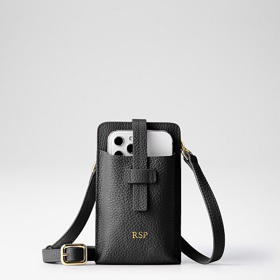 Leather Phone Crossbody