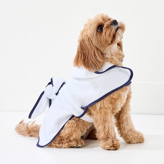 Terry Dog Robe