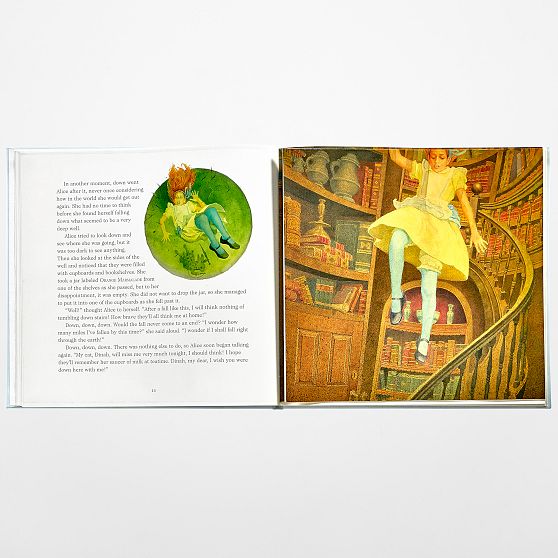 "Alice's Adventures in Wonderland " Leather Book