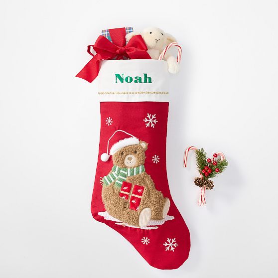Applique Holiday Stocking - Thumbnail 4