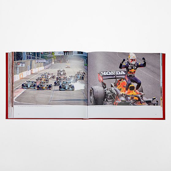 Leather Bound "F1 Heroes" Book