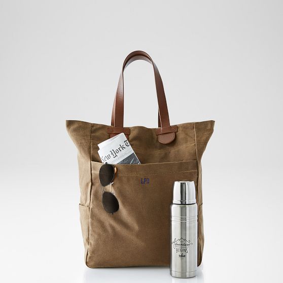 Mercer Waxed Canvas Diaper Bag