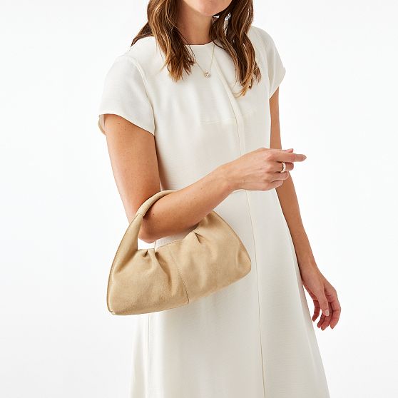 Soho Suede Gathered Handbag