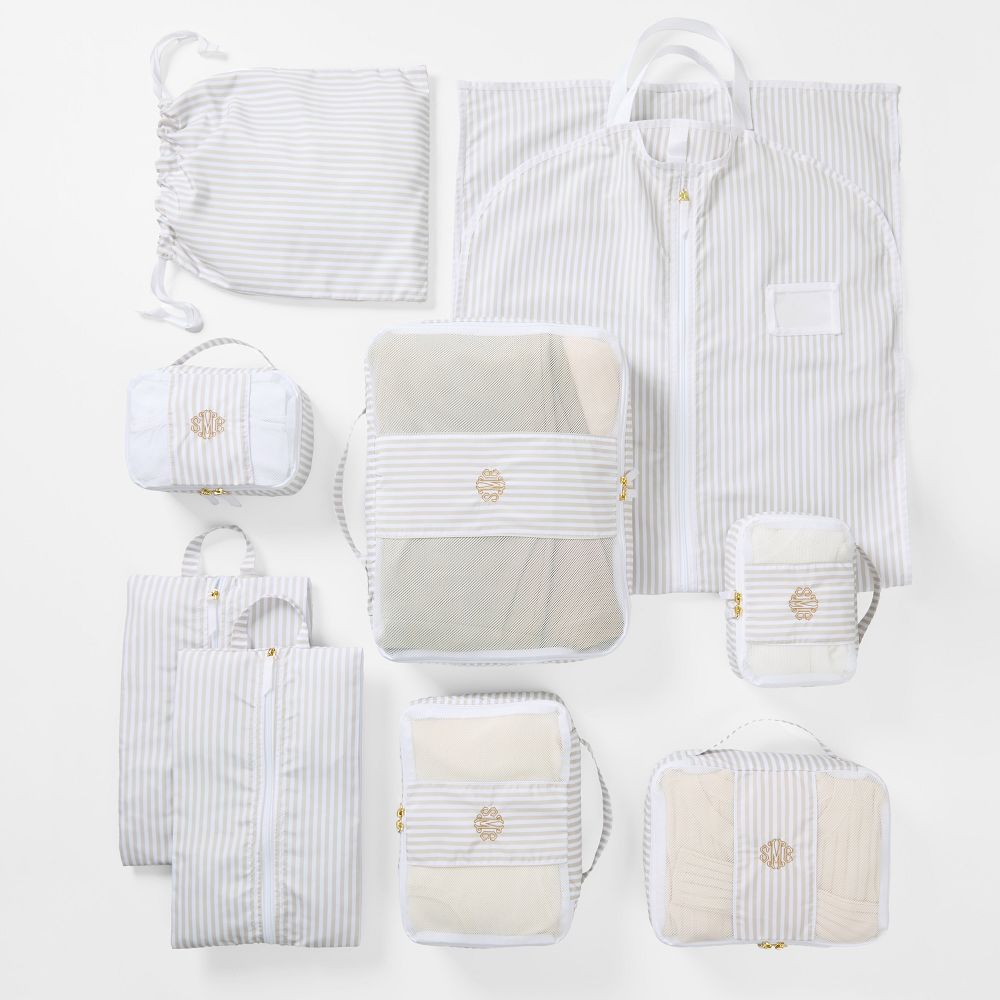 9 Piece Packing Cube Set with Garment Bag
