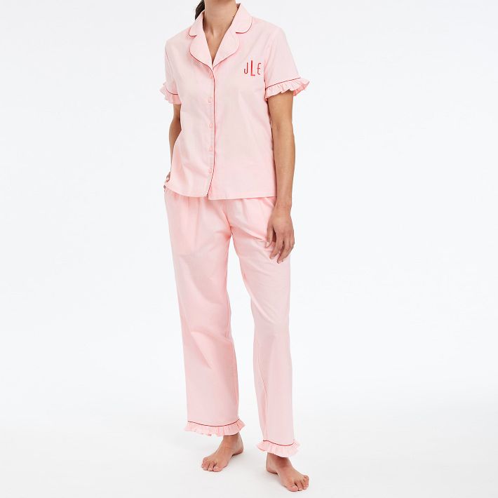 Mark Graham x Jennifer Lake Ruffle Pajamas Mark and Graham