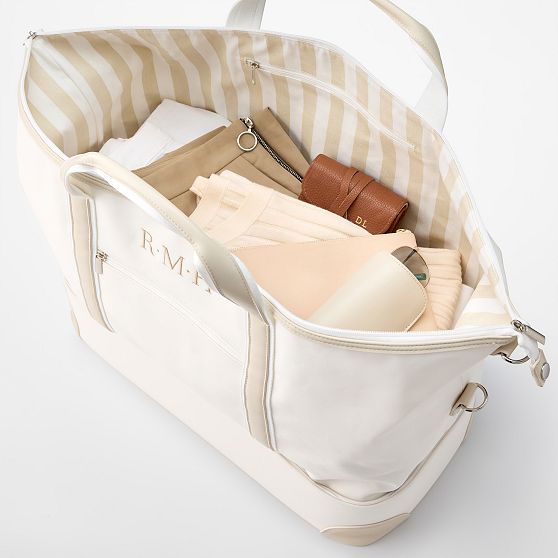 Coated Canvas Weekender