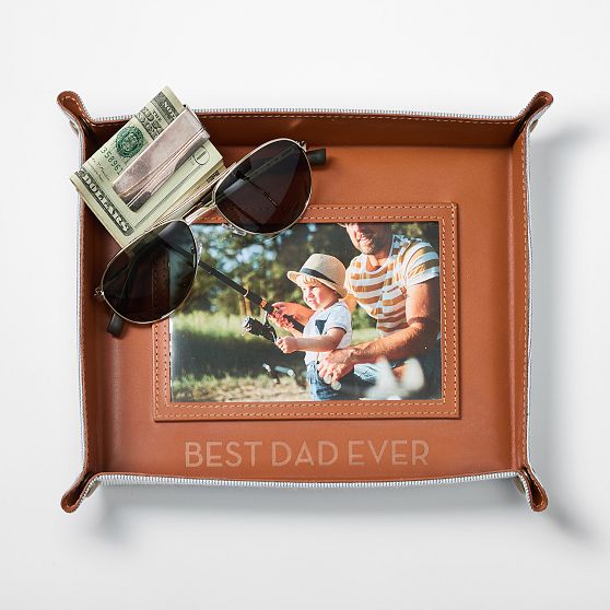 Leather Photo Catchall
