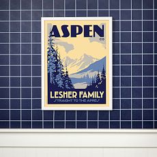 Alpine Valley Personalized Wall Art