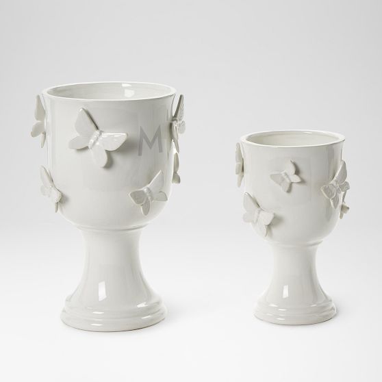 Butterfly Vase, Set of 2