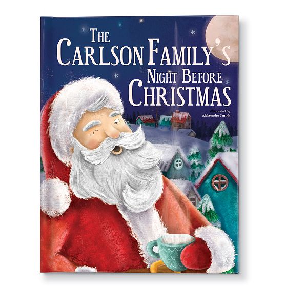 &quot;Our Family's Night Before Christmas&quot; Personalized Children's Book