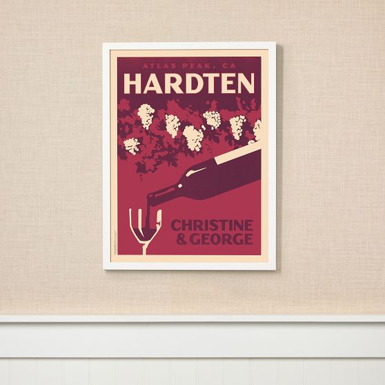 Vineyard Personalized Wall Art