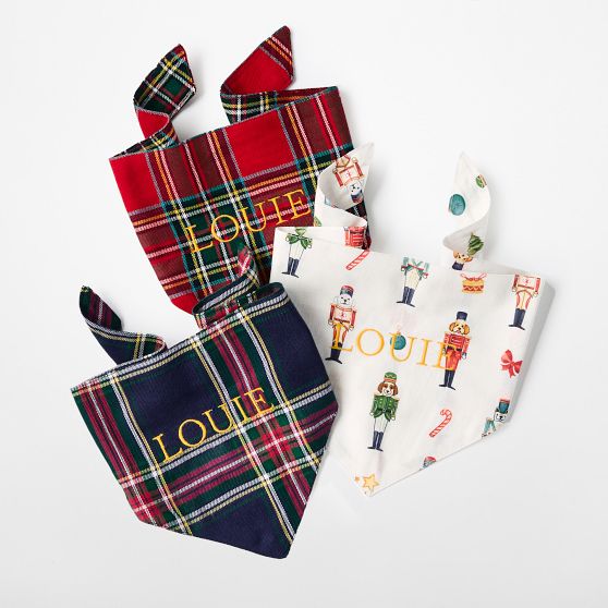 Patterned Dog Bandana