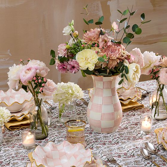 MacKenzie-Childs Check Vase