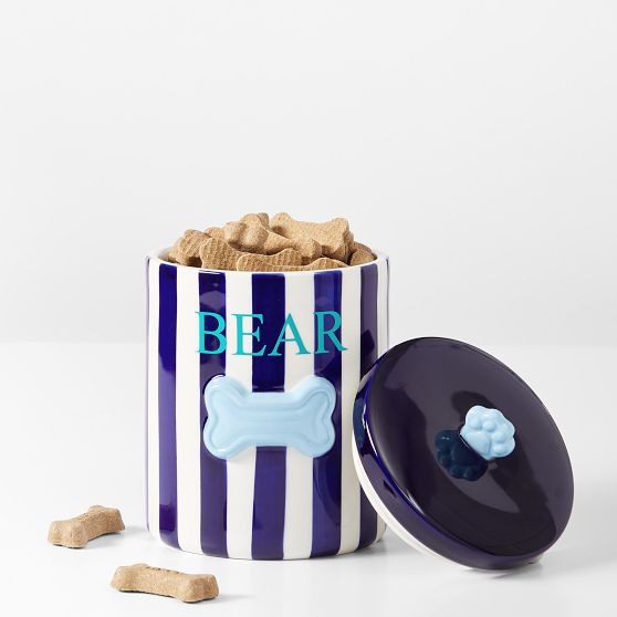 Ceramic Dog Treat Jar