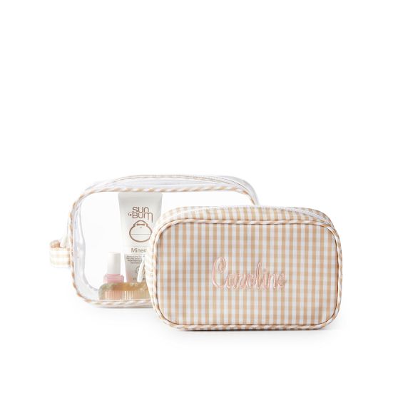 Riley 2-in-1 Clear Pouch Set