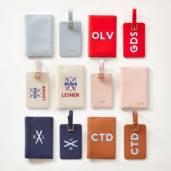 Fillmore Luggage Tag and Passport Case