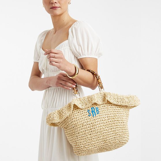 Antigua Ruffle Tote