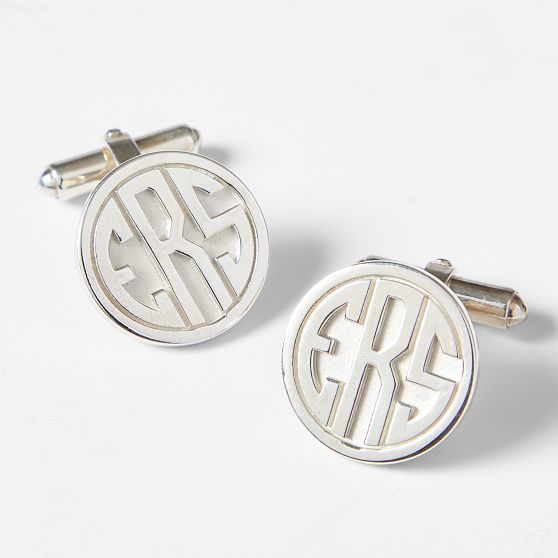 Sarah Chloe Monogram Cufflinks