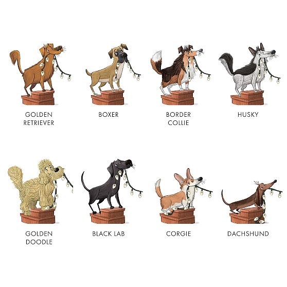 "How My Dog Saved Christmas" Personalized Book