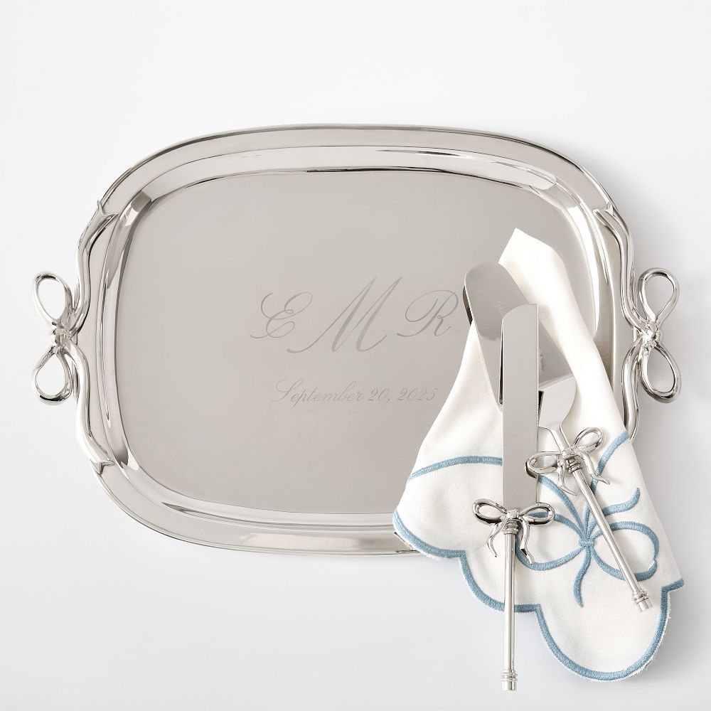 Celebration Bow Cake Serving Set