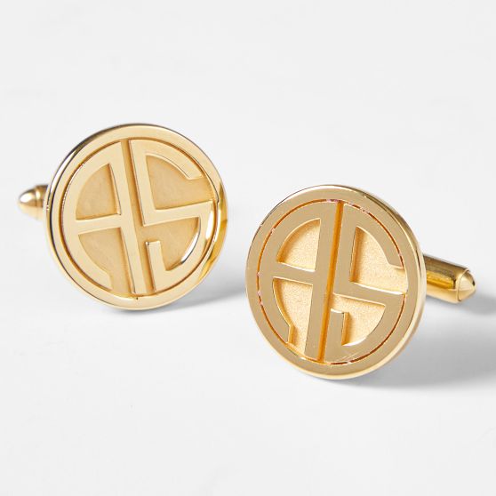 Sarah Chloe Monogram Cufflinks