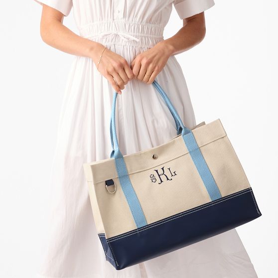 Mark &amp; Graham x Steele Canvas Boxy Tote