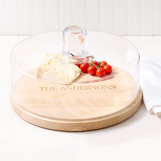 Natural Wood Cheese and Pastry Dome​