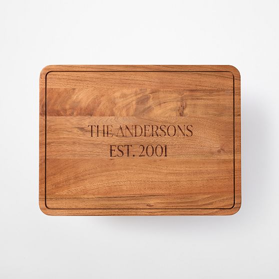 Beaded Brass and Wood 2-in-1 Charcuterie Board